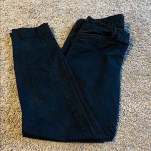 Old navy pixie work pants color black